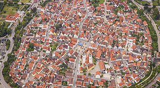 Luftbild Stadt Wemding