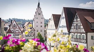 Aussicht aus dem Rathaus