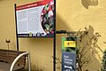 Kostenlose Station für kleine Reparaturen am Rad