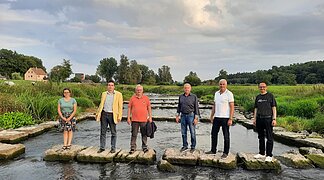 Besuch in Wassertrüdingen