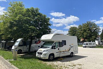 Wohnmobile am Johannisweiher