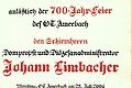 Goldenes Buch der Stadt Wemding