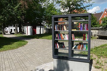 Bücherschrank Juni 2017 Bücherschrank am Stadtgraben
