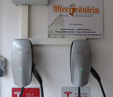 e-auto ladestation meerfräulein