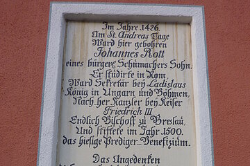 Geburtshaus Johannes von Roth