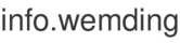 info.wemding