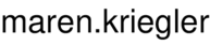 maren.kriegler