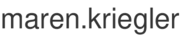 maren.kriegler