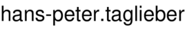 hans-peter.taglieber